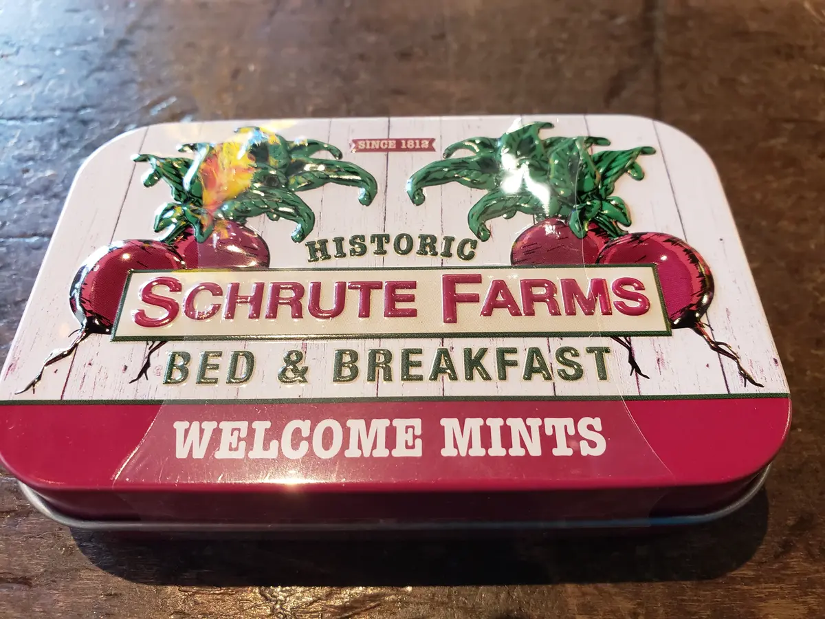 Schrute Farms Welcome Mints The Office 1