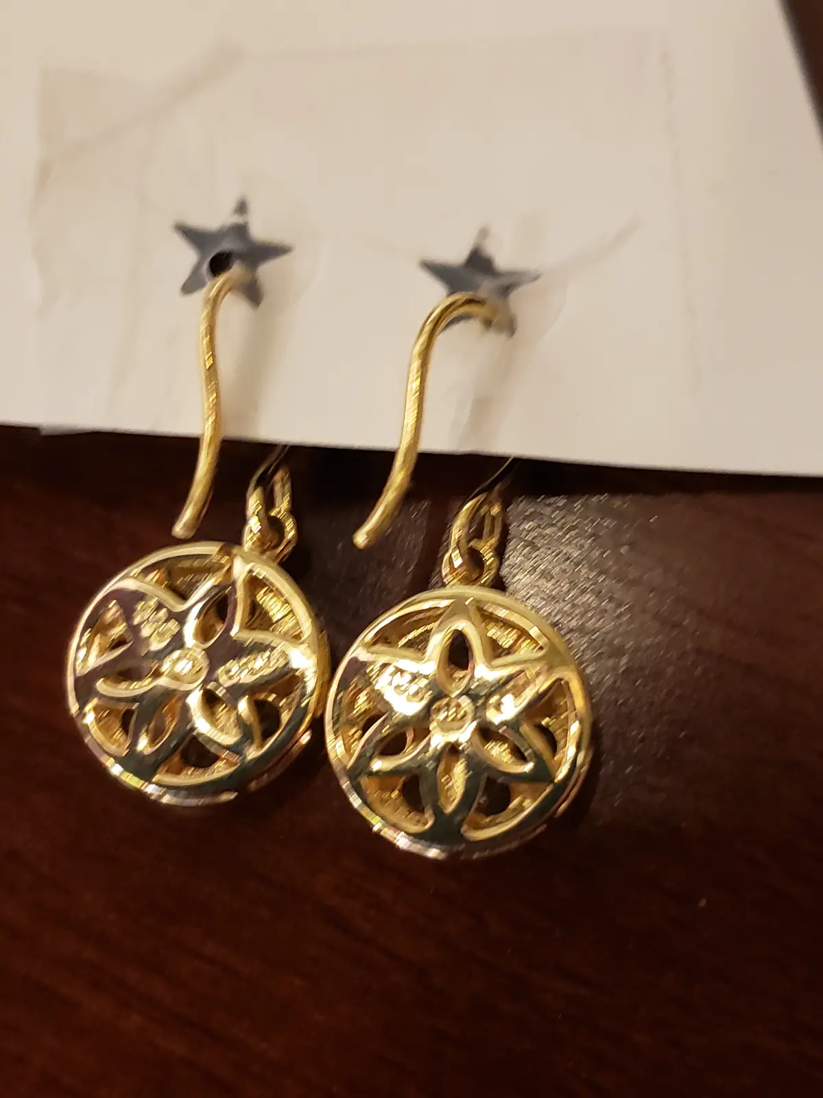 .925 Cz Dangle Earrings 2