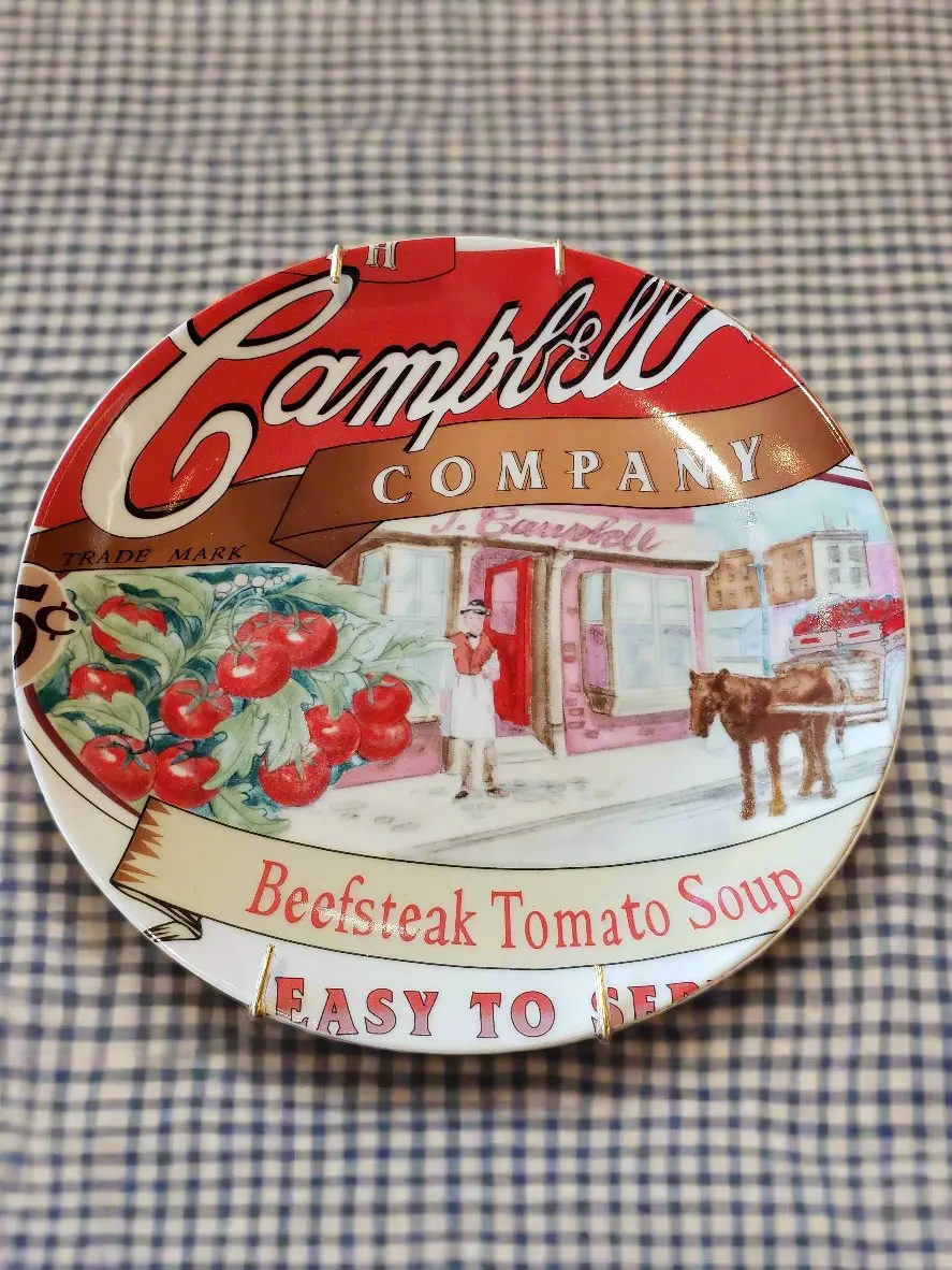 Campbell's Soup Beefsteak Tomato Label Plate 1