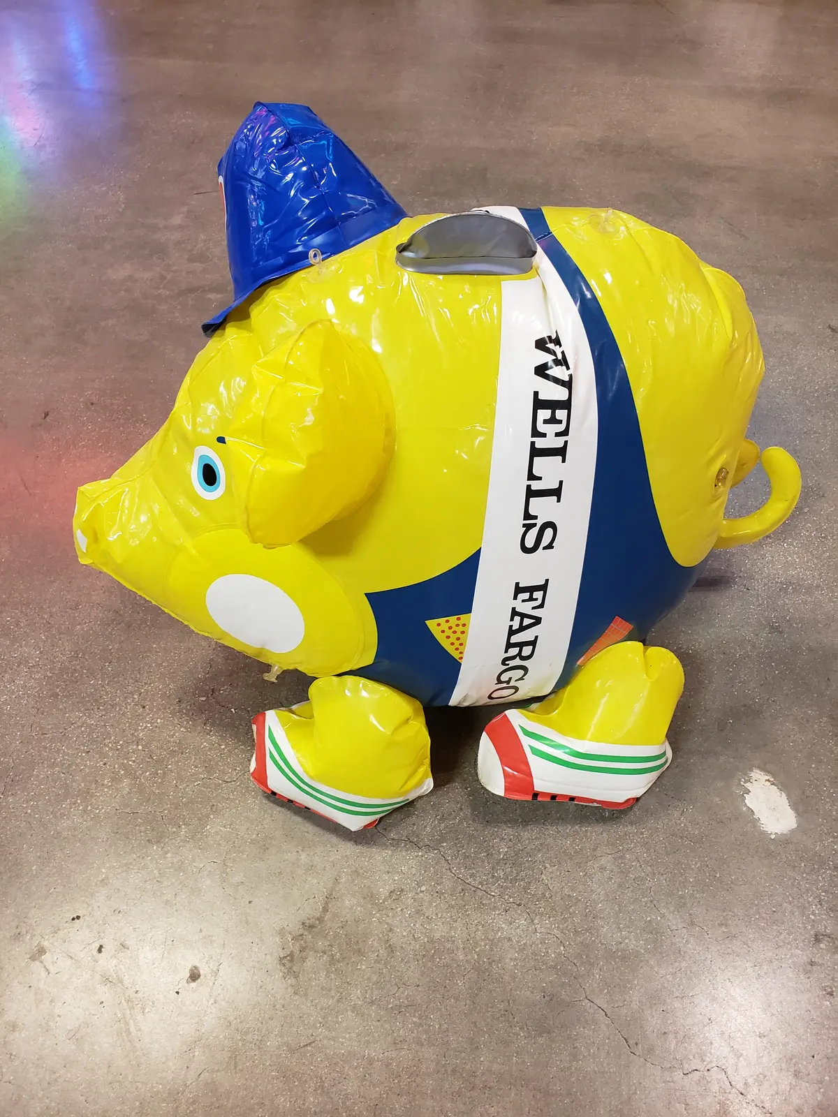 Inflatable Wells Fargo Piggy Bank Pig 1