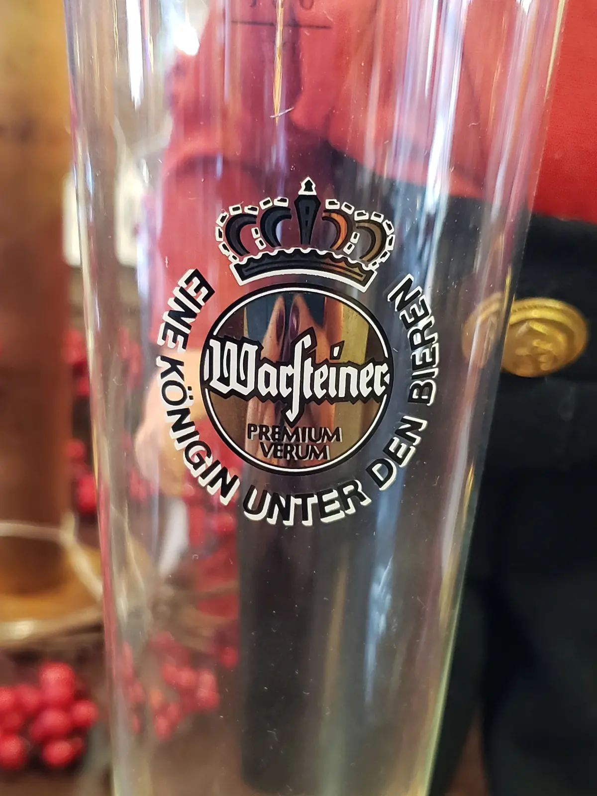 Warsteiner German Beer Glass 1