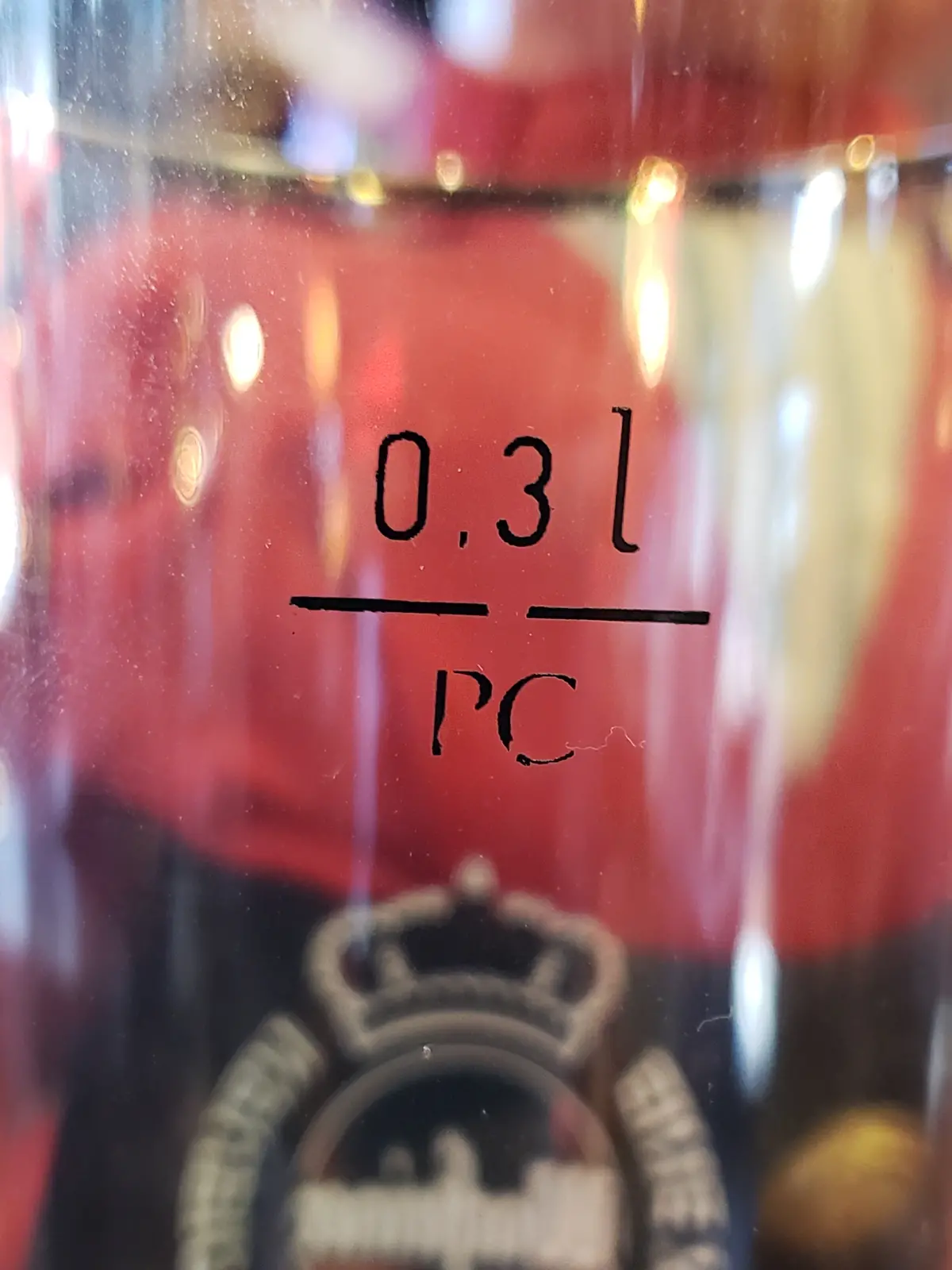 Warsteiner German Beer Glass 2