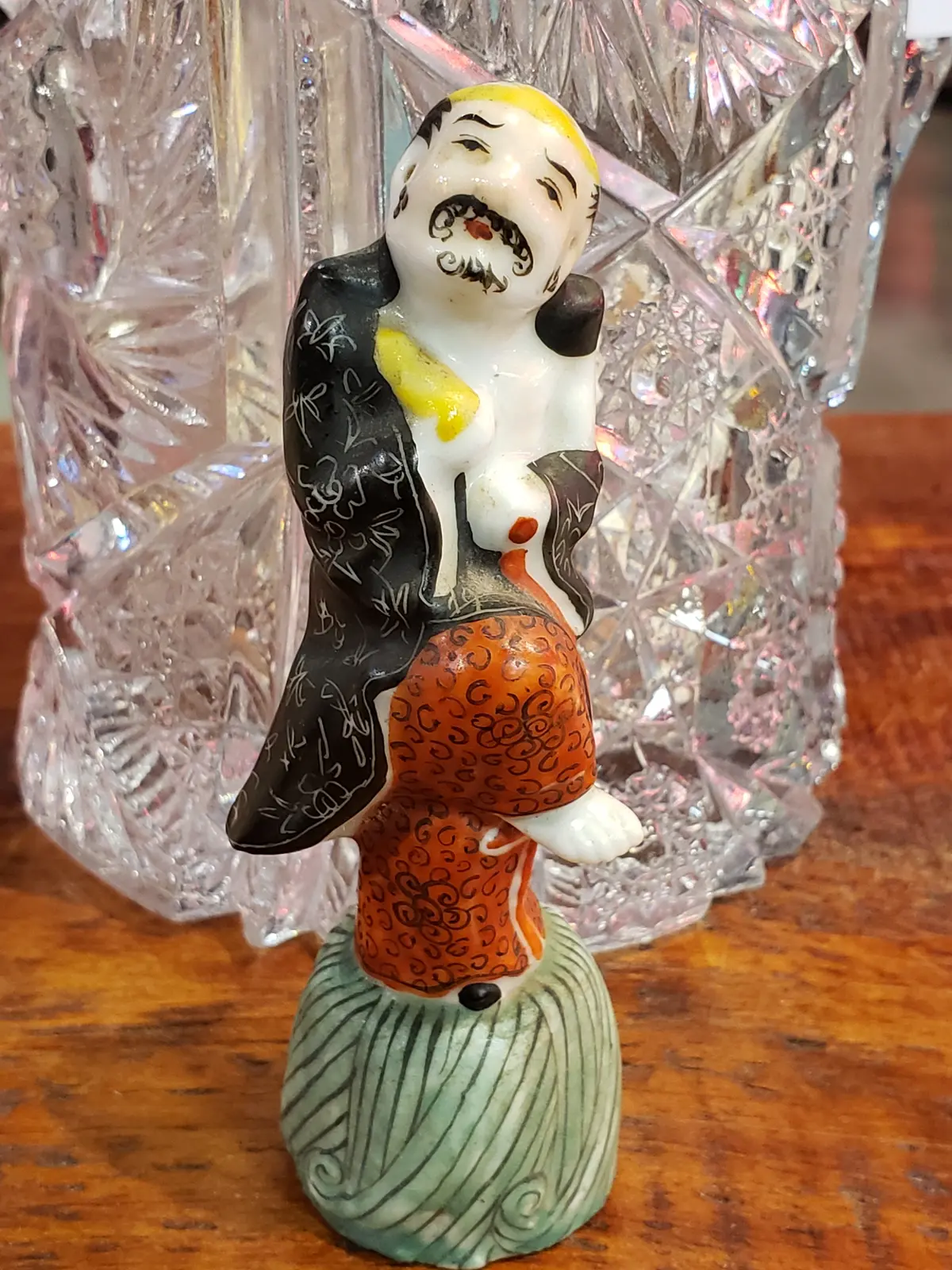 China Dancing Man Porcelain Figurine 1