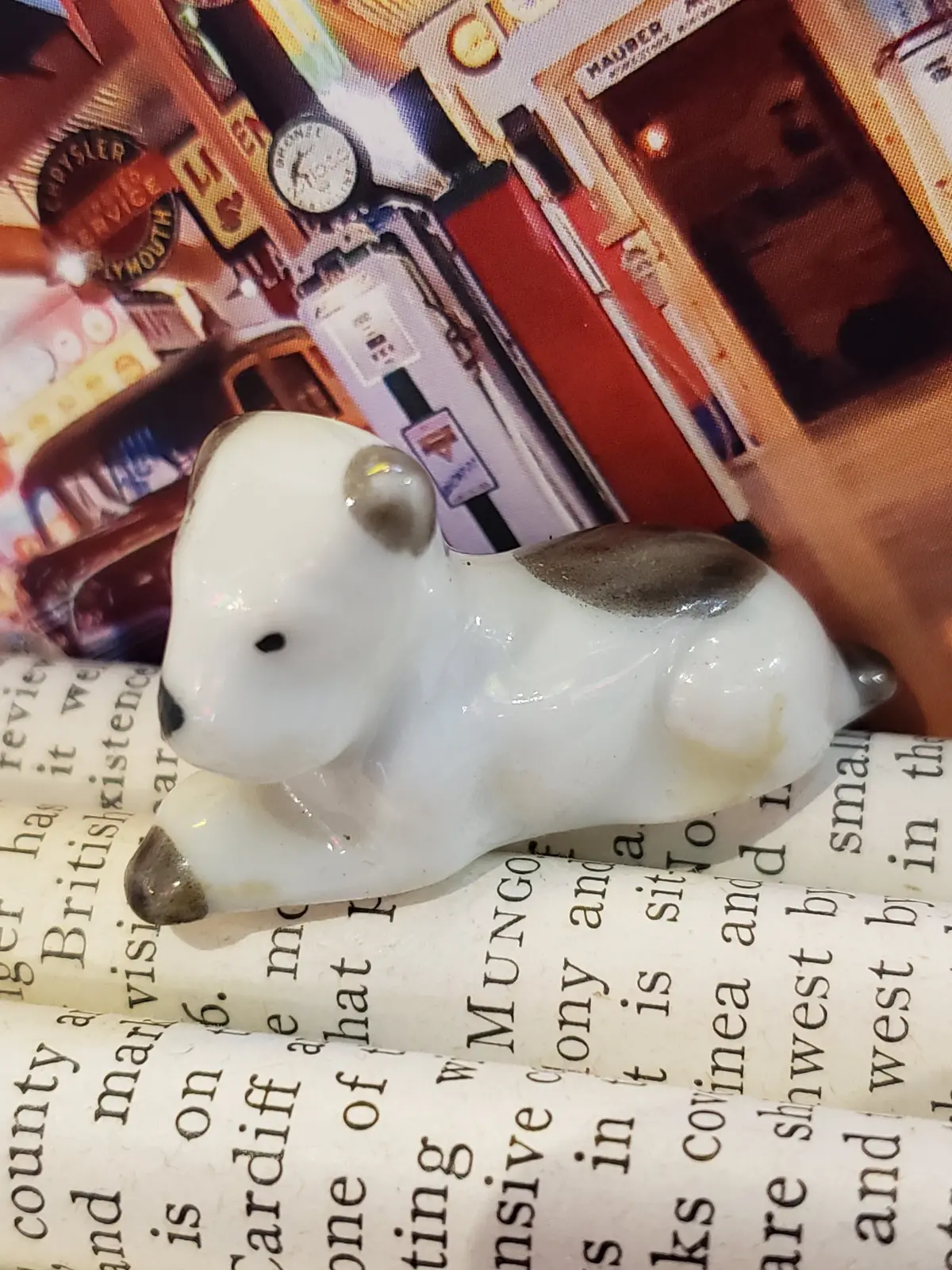 Miniature Porcelain Spotted Dog 1