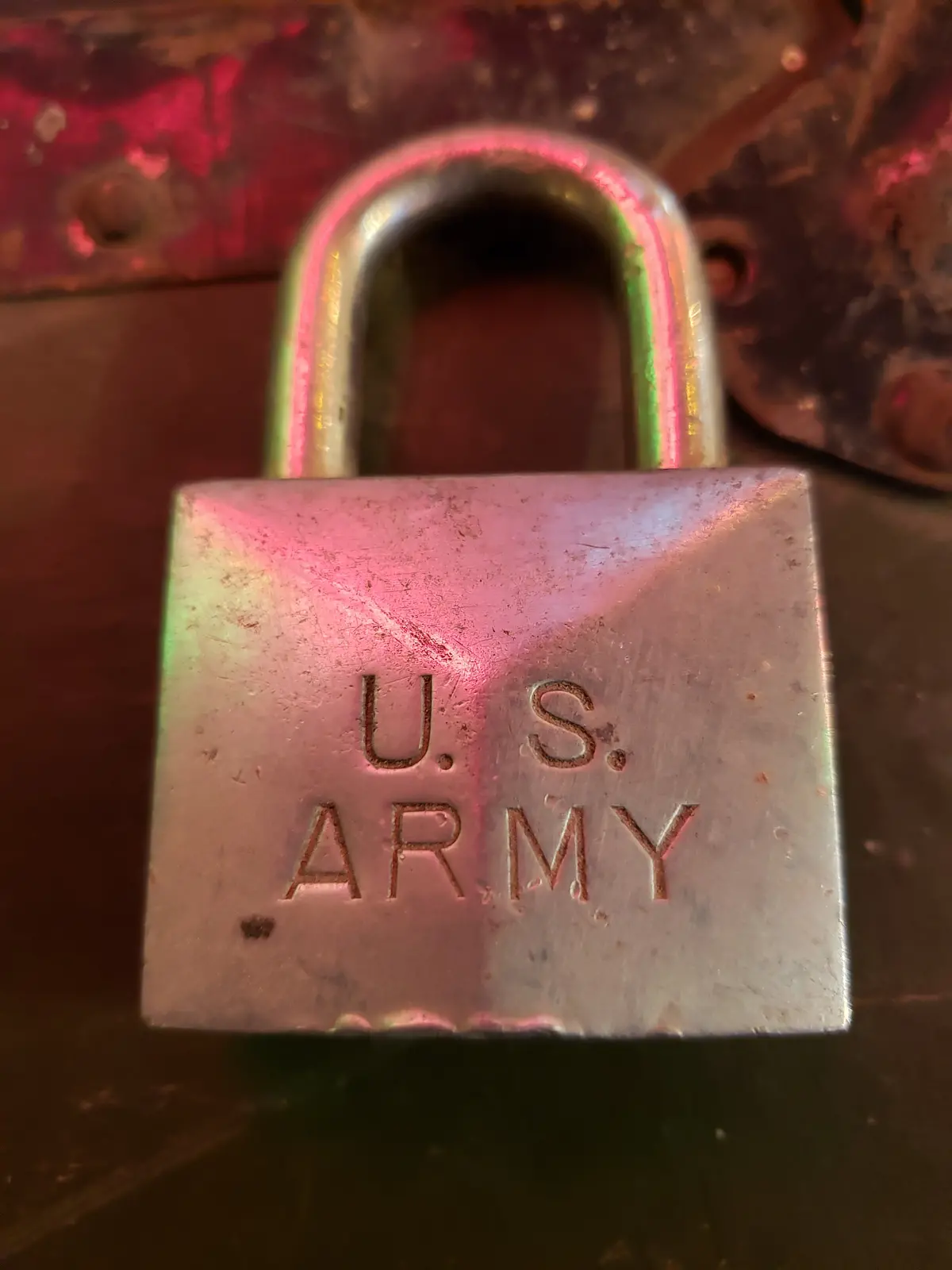 Us Army Padlock (No Key) 1