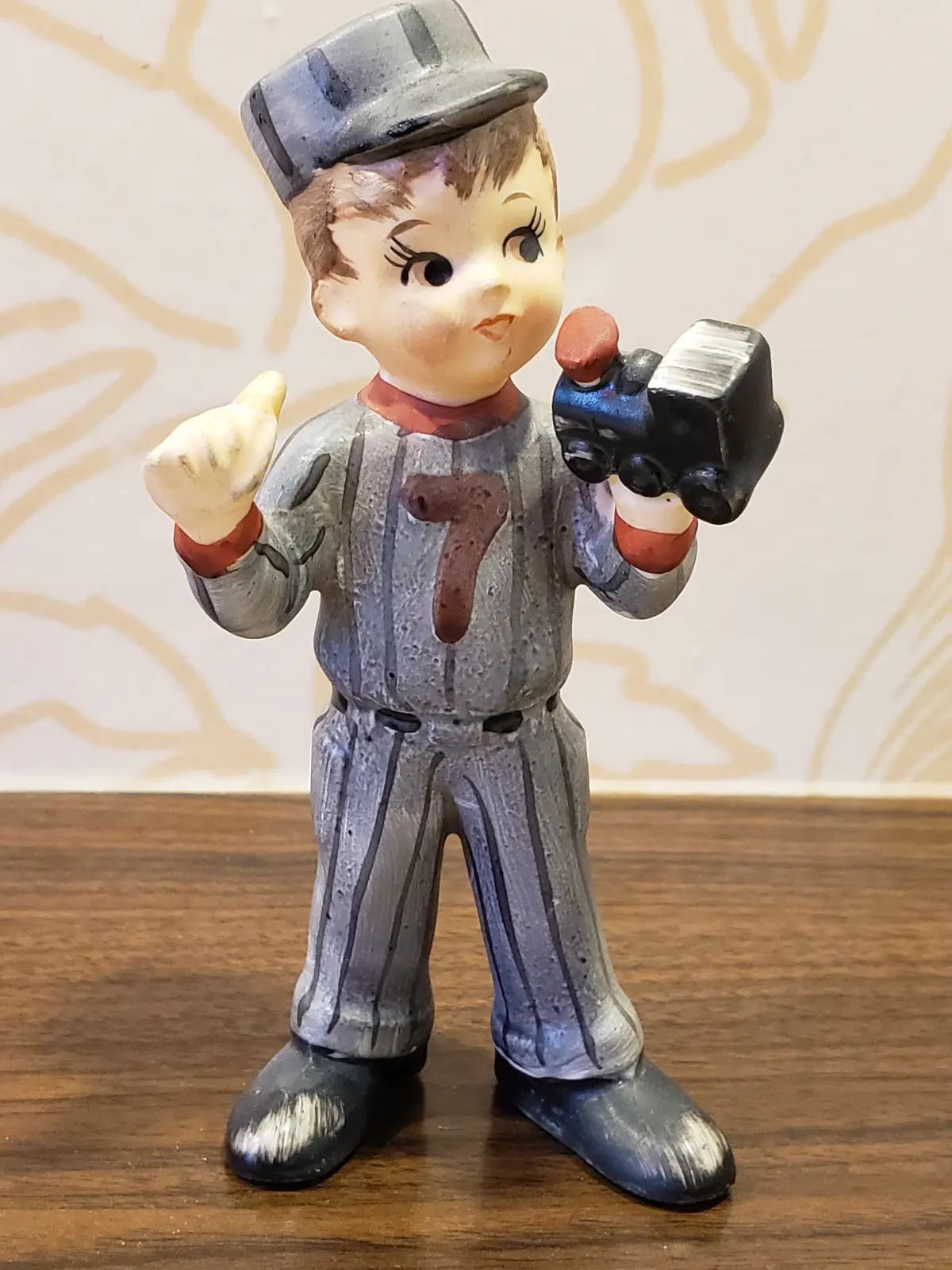 Lefton Birthday Boy Figurine Age 7 1