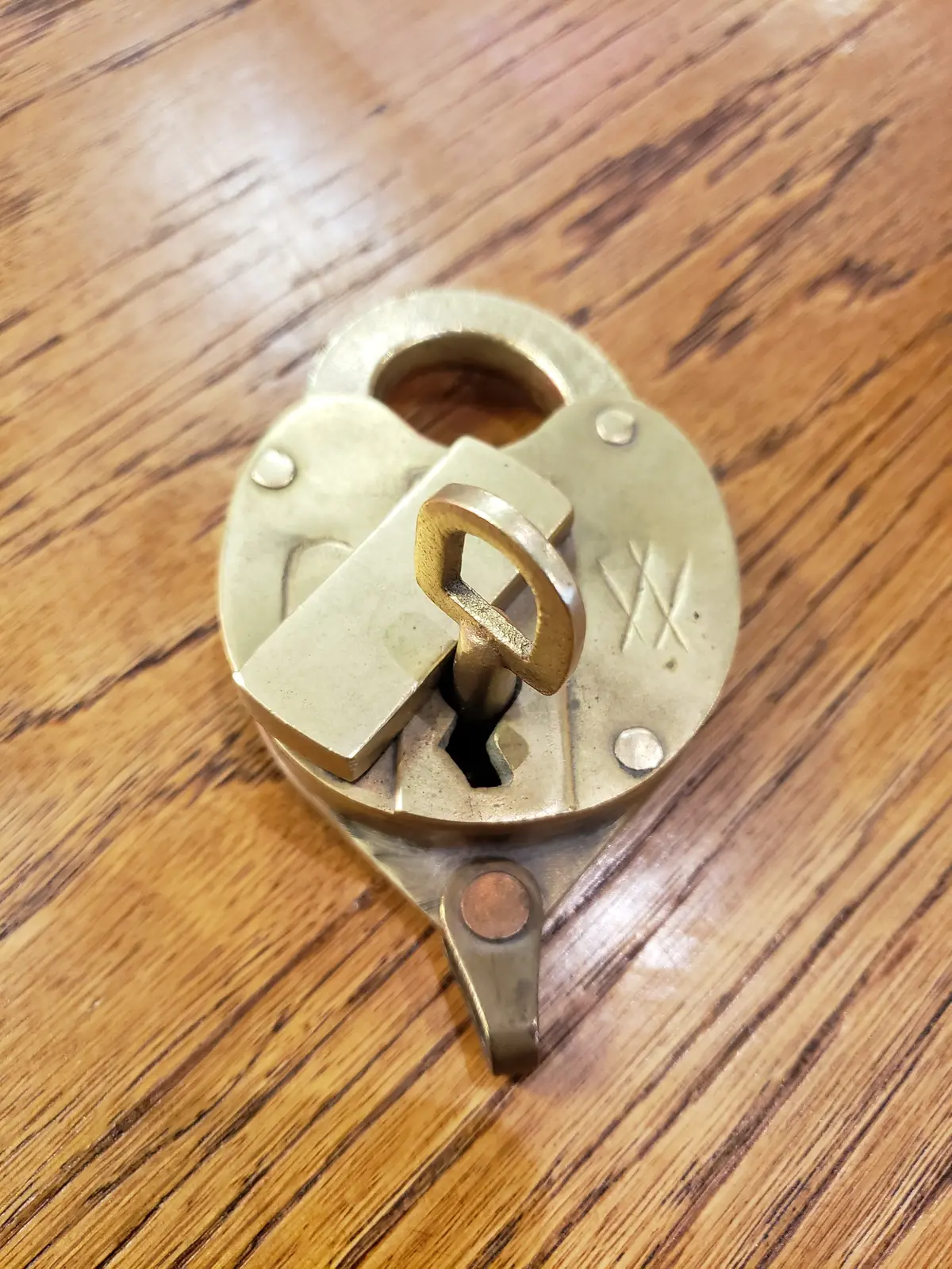 Great Western Railroad Lock With Key 1