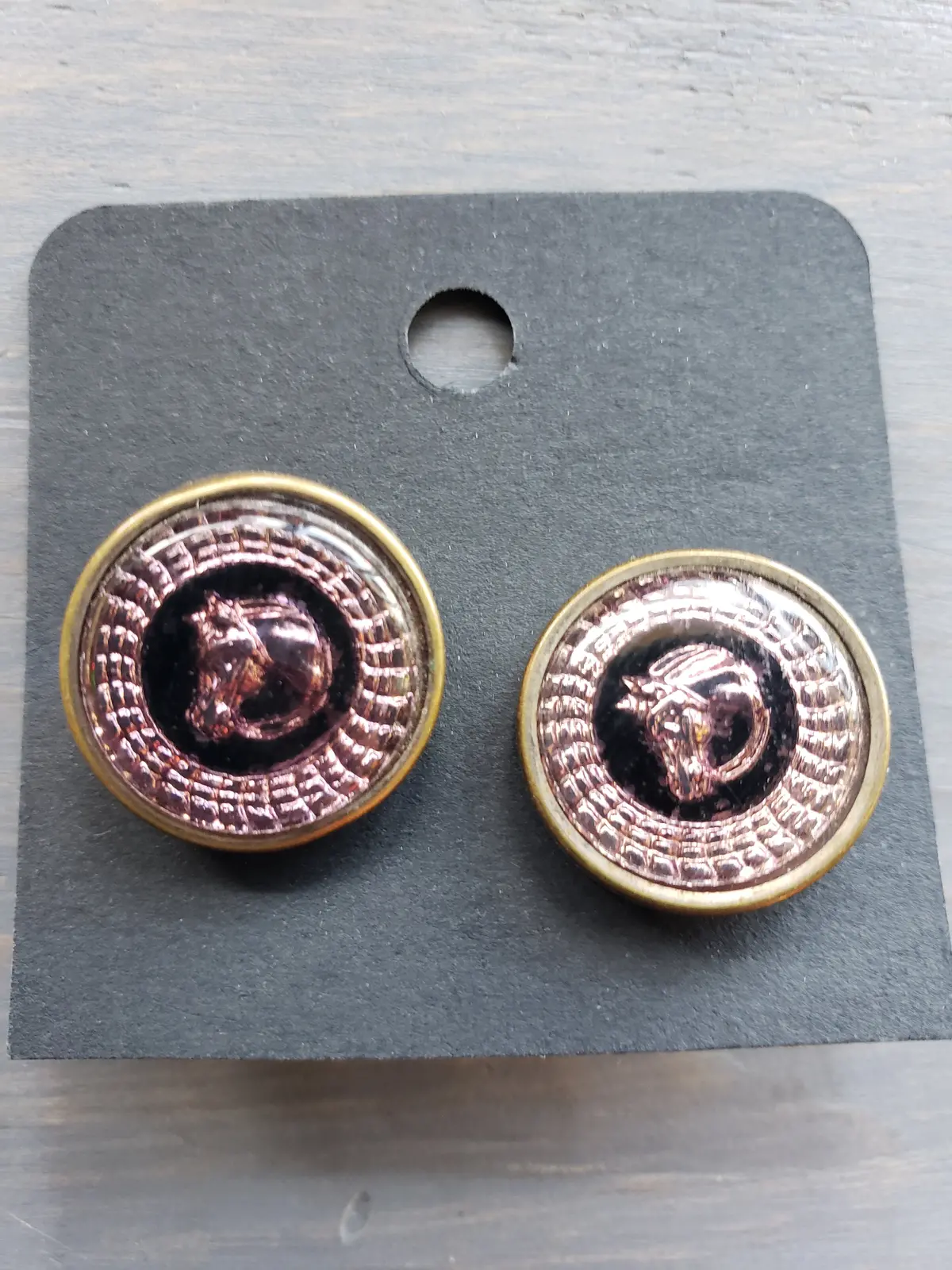 Vintage Horse Cufflinks 1