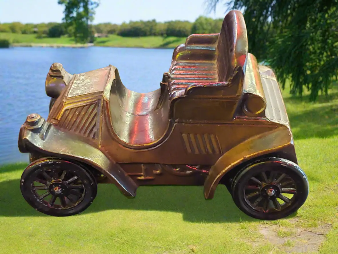 Bronze Convertible Car Bank 1