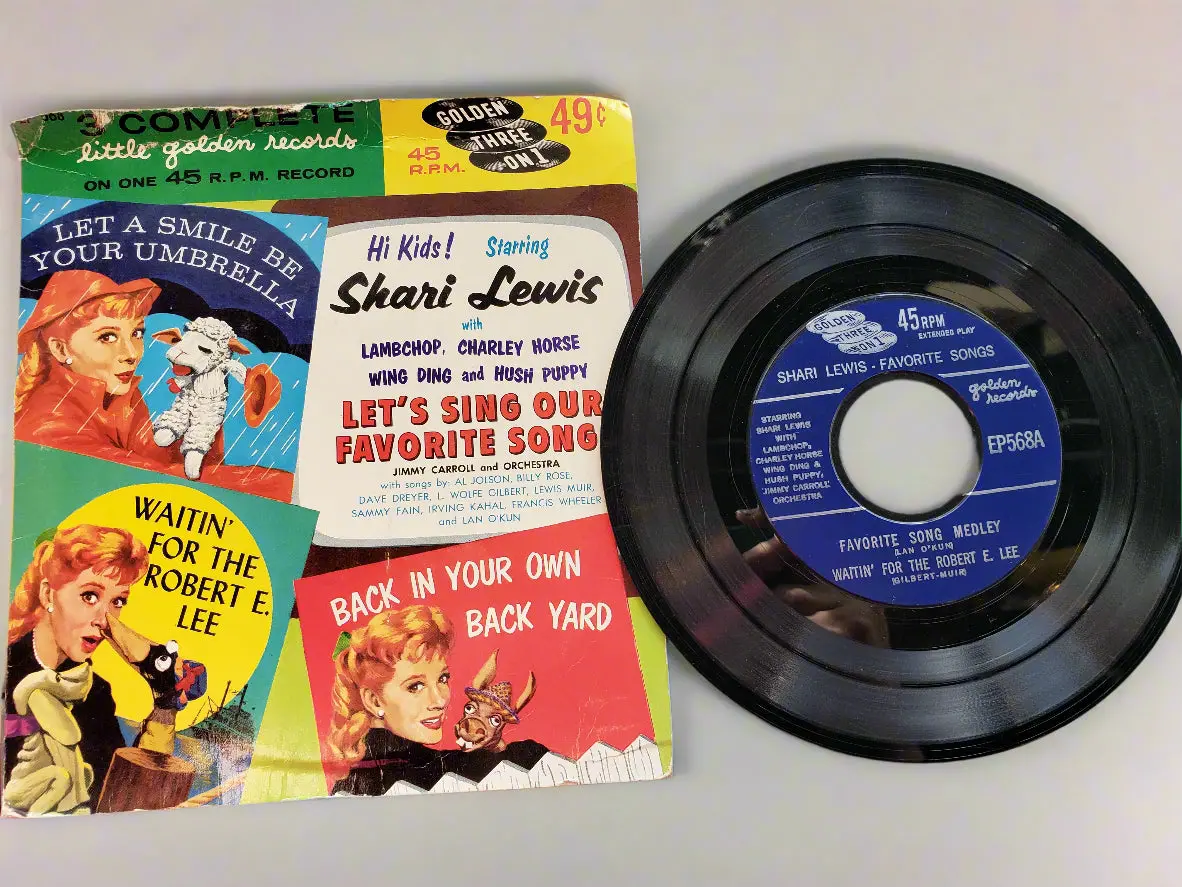Shari Lewis Favorite Songs 45 Rpm 1