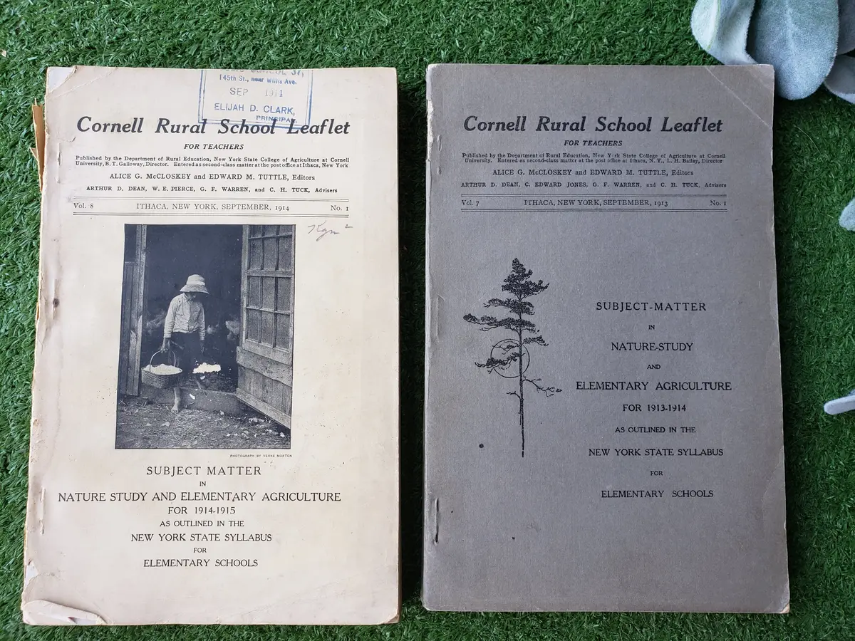 Cornell Rural School Leaflet (Book Set) 1913-1915 1