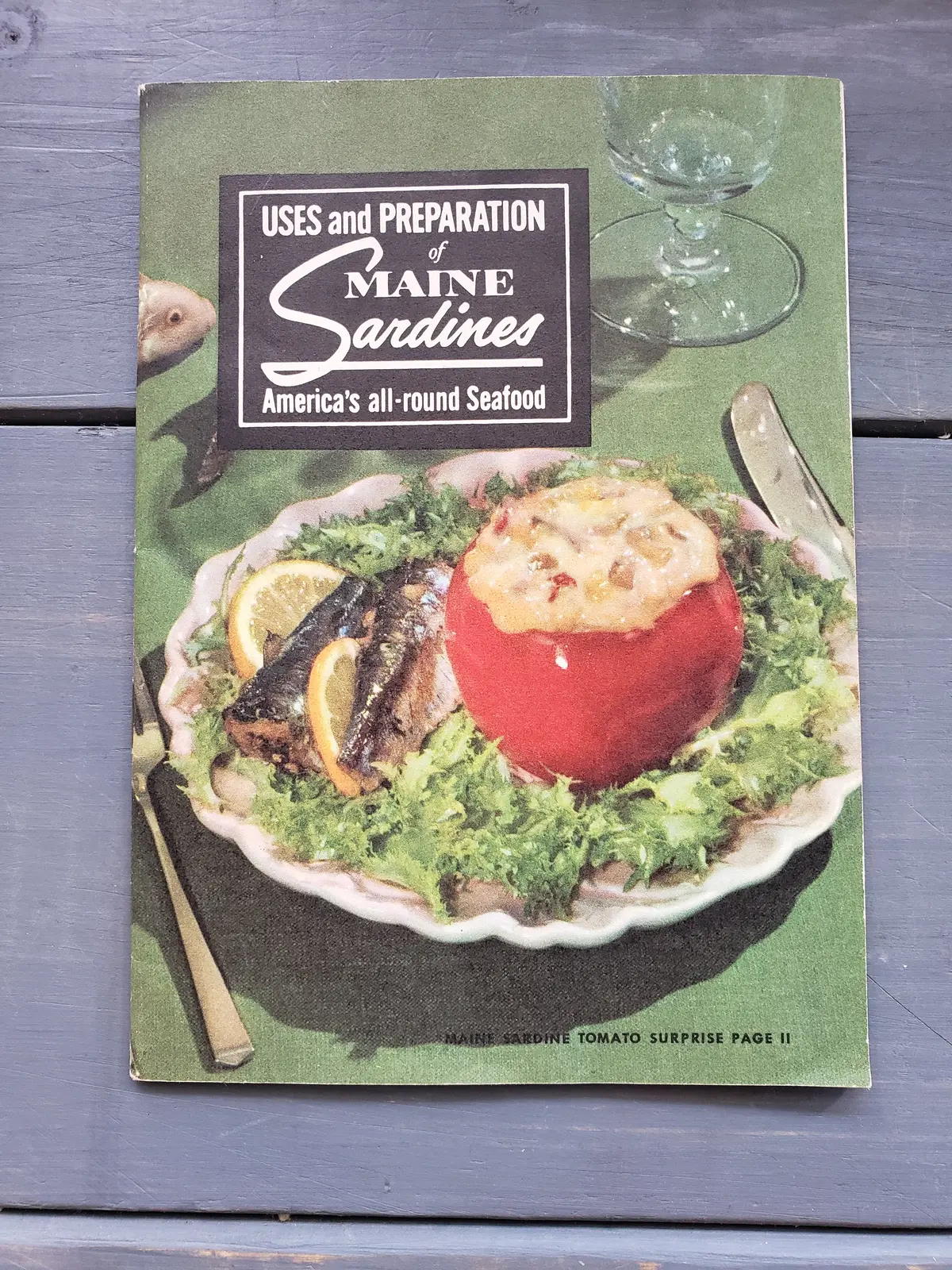 Maine Sardines Cookbook 1