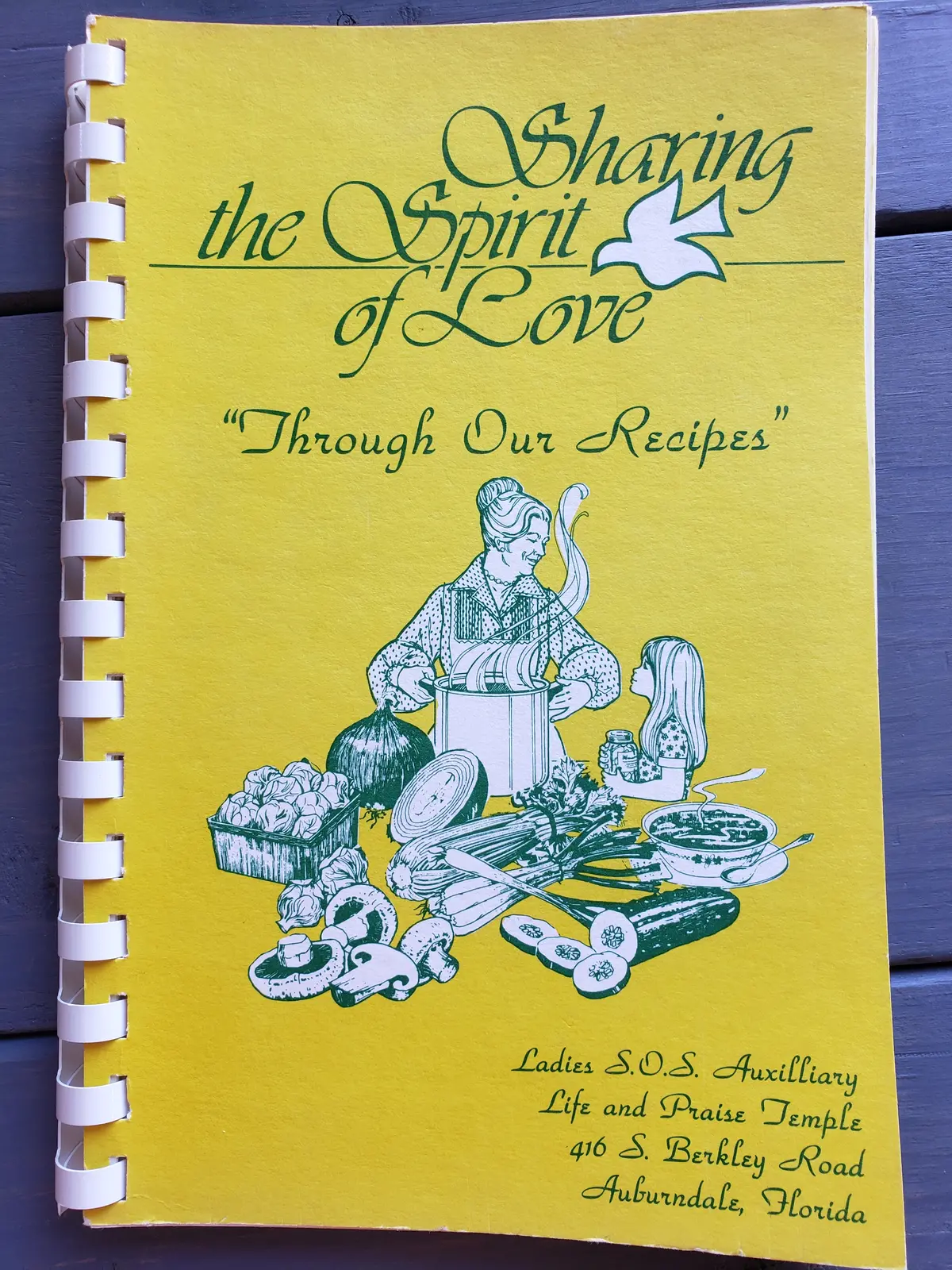 Sharing The Spirit Of Love Through Our Recipes Cook Book 1