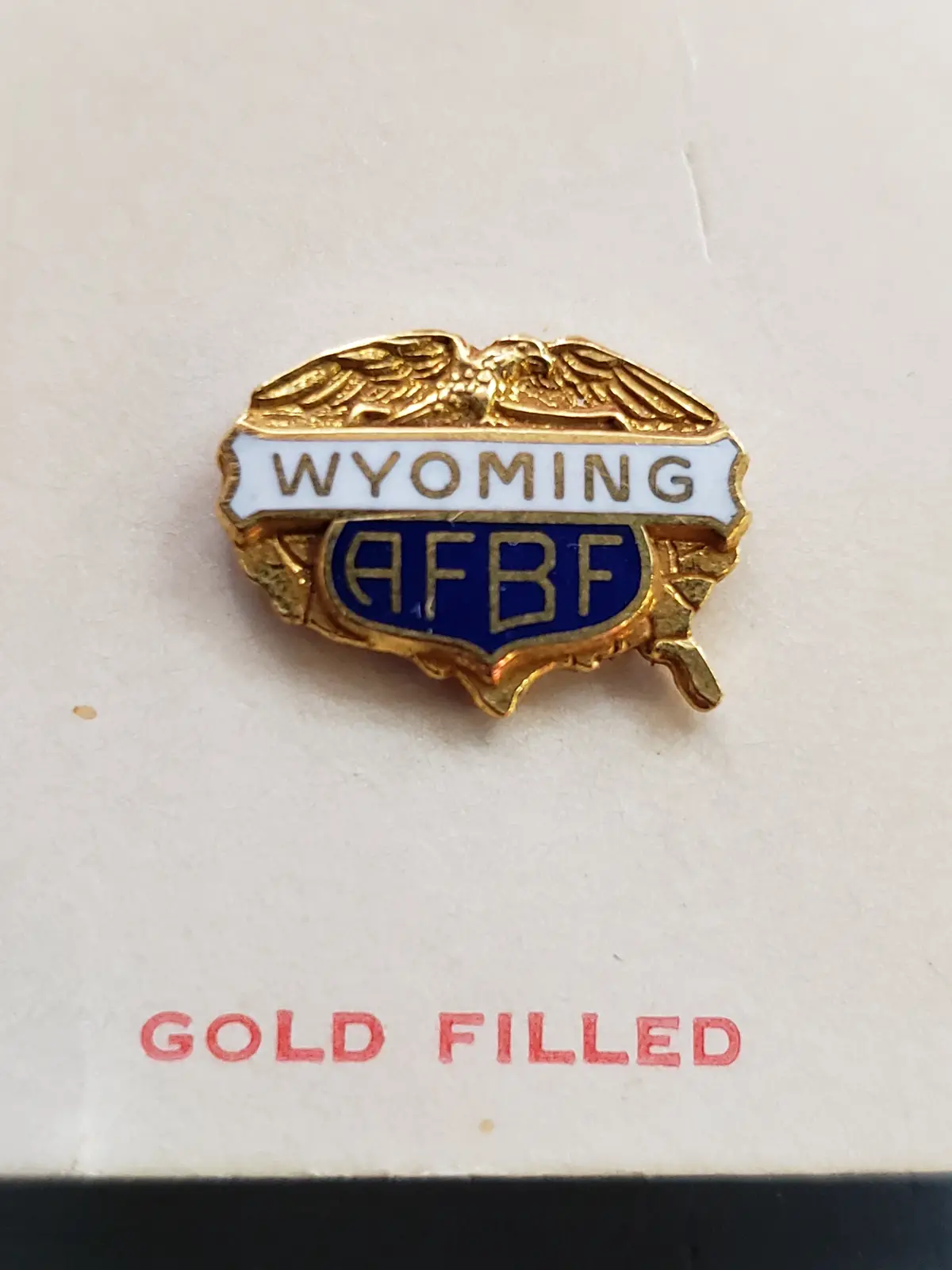 Wyoming American Farm Bureau Lapel Pin 1