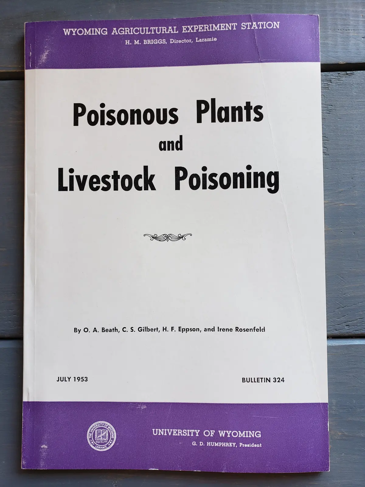 Poisonous Plants And Livestock Poisoning (1953) 1