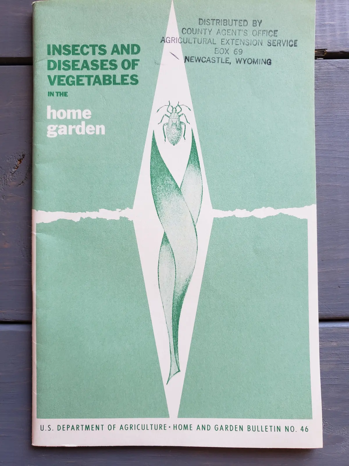 Insects And Diseases Of Vegetables In The Home Garden (1967) 1