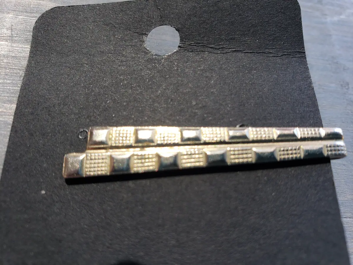 Double Bar Vintage Tie Clip 1