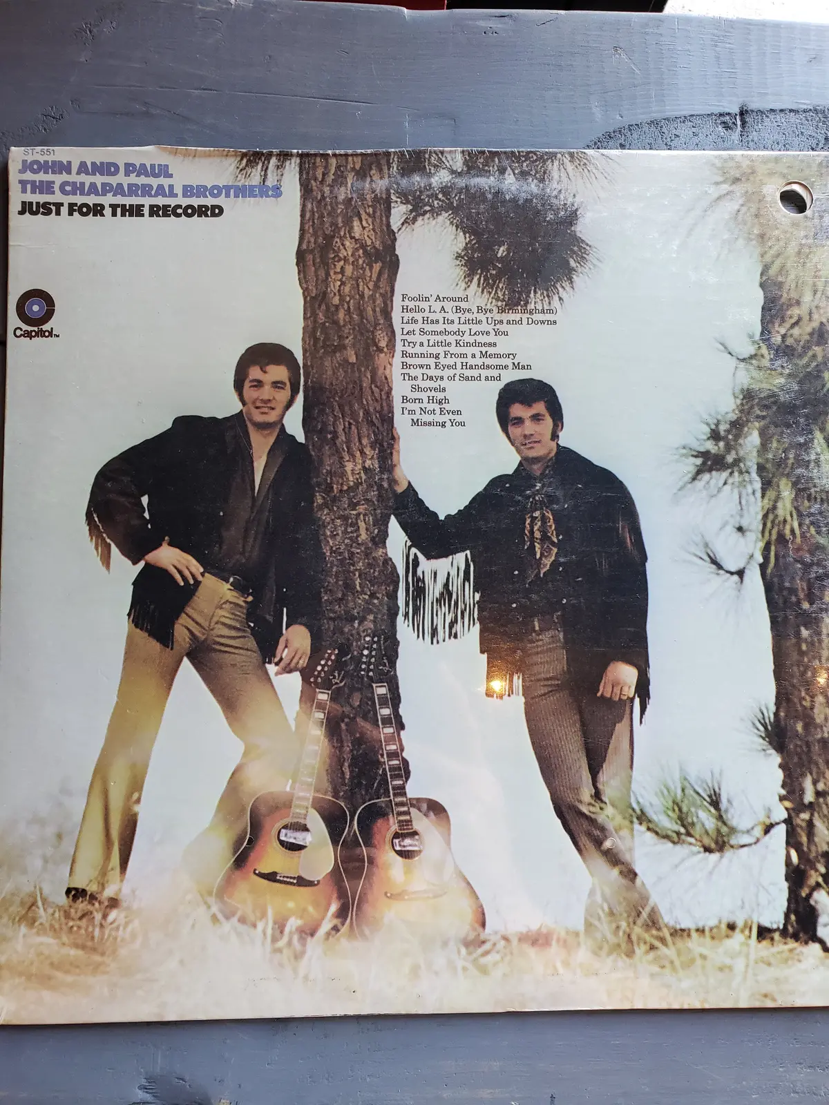 John And Paul, The Chaparral Brothers Just For The Record 1