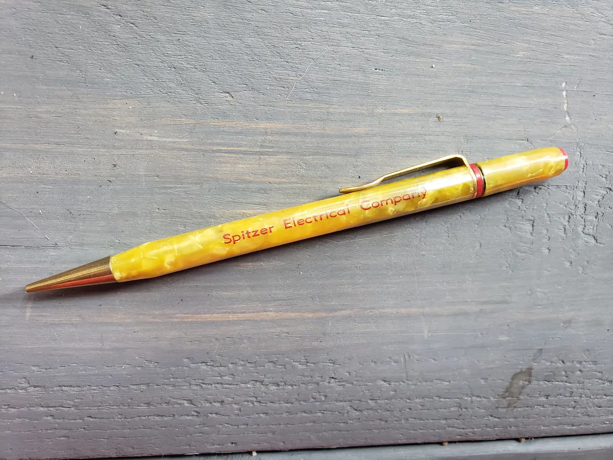 Spitzer Electric Company Mechanical Bakelite Pencil (Nonworking) 1