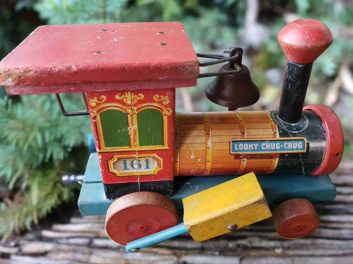 1950'S Looky Chug-Chug Train Toy 1
