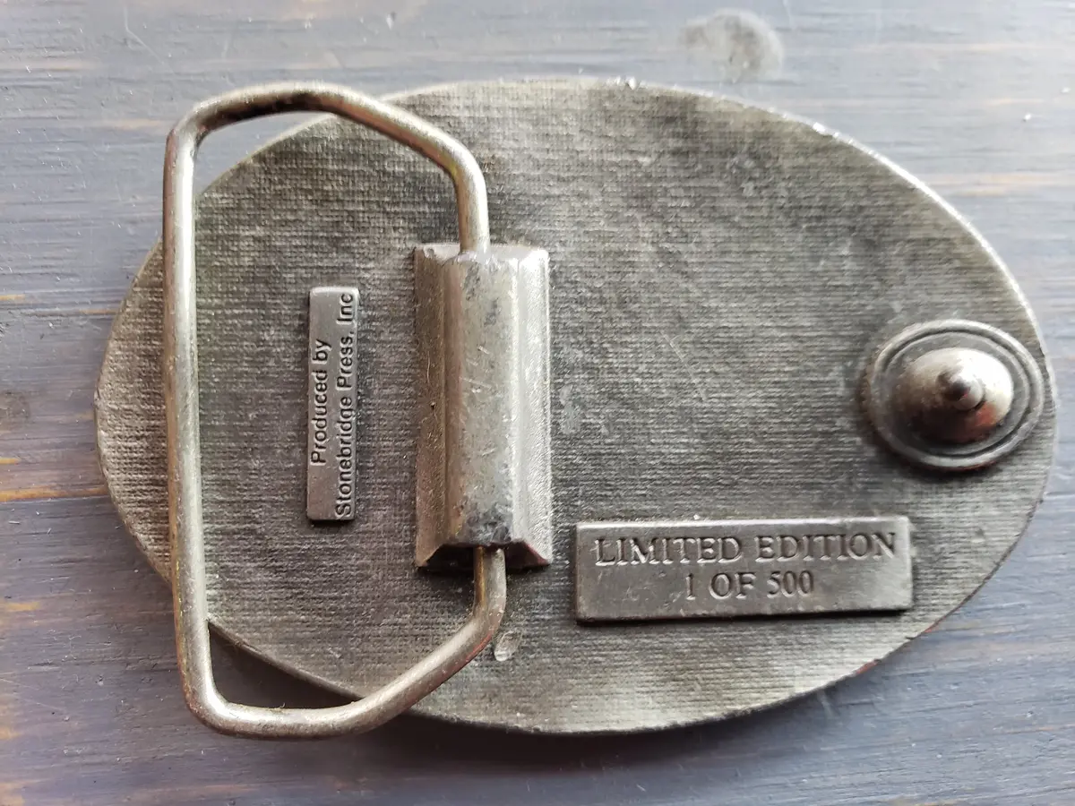 1987 Rocky Mountain Brake Supply Belt Buckle 2