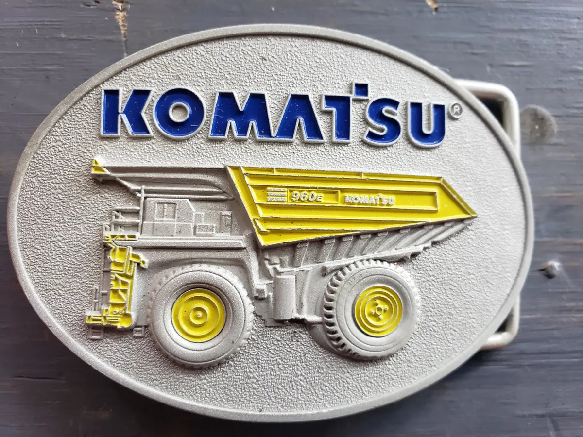 Komatsu Dump Truck Belt Buckle 1