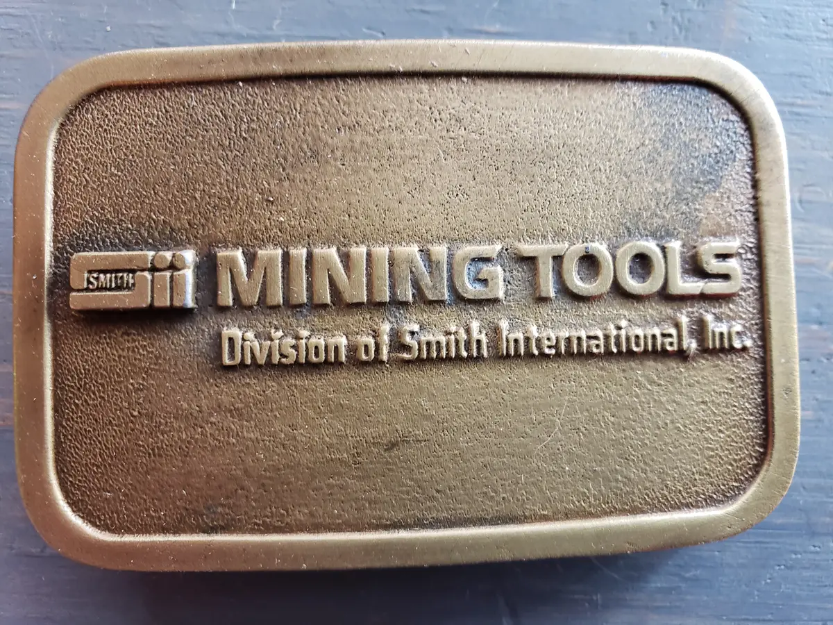 Smith Mining Tools Belt Buckle 1