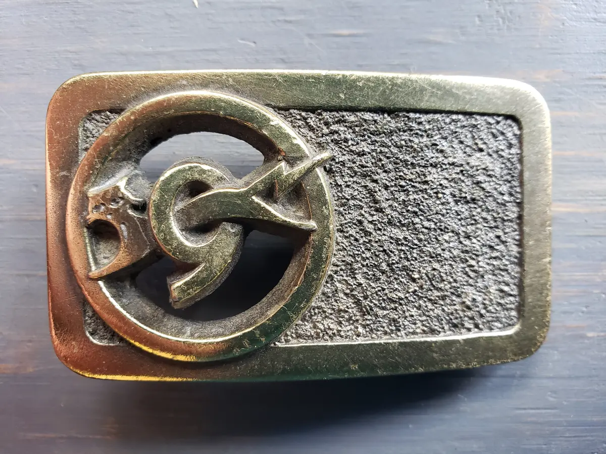 Vintage Ever Ready Belt Buckle 1