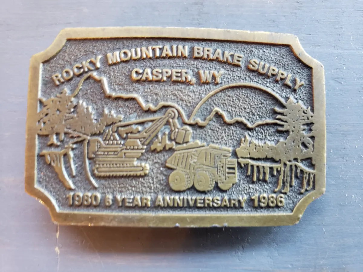 Rocky Mountain Brake Supply Belt Buckle 1