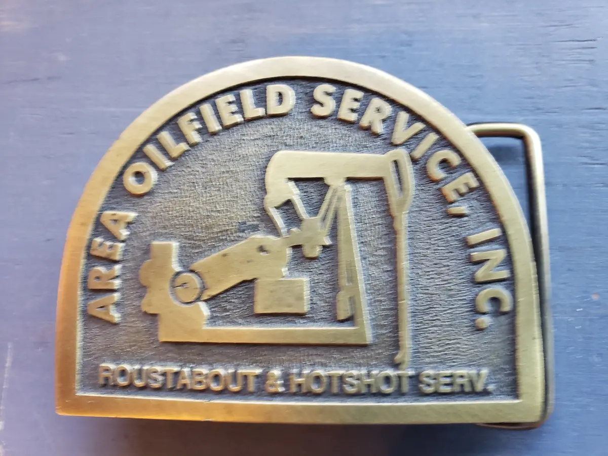 Area Oilfield Service Inc. Belt Buckle 1