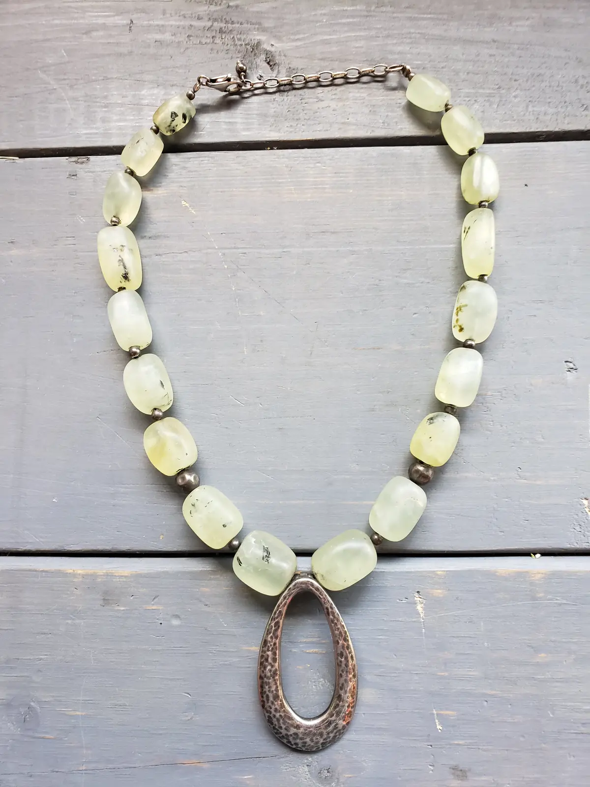 Silpada Green Rutilated Quartz Necklace 1