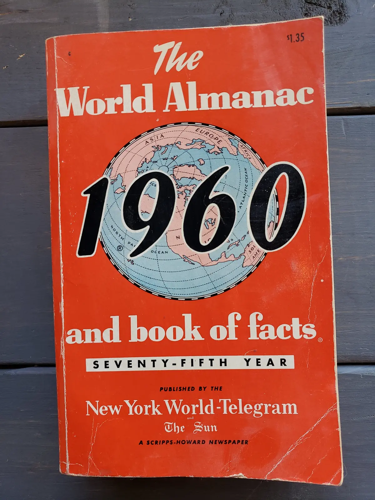 1960 World Almanac And Book Of Facts 1