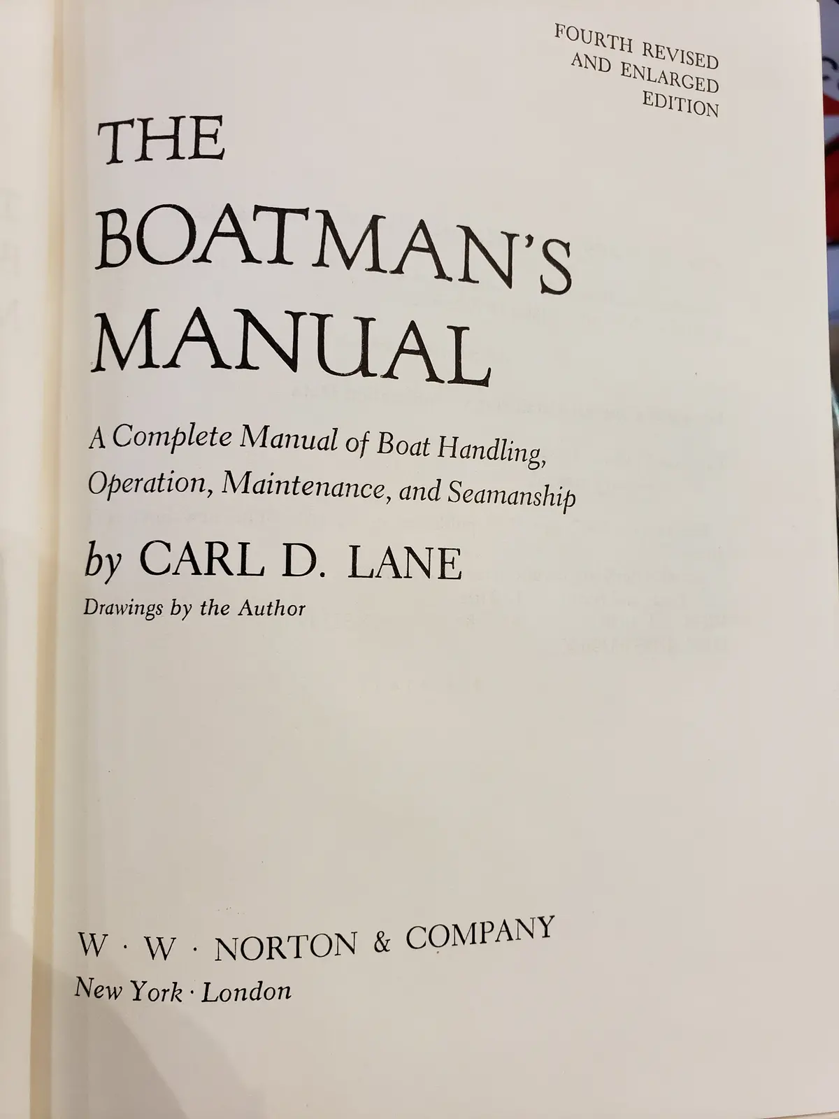 The Boatman's Manual (1979) 1