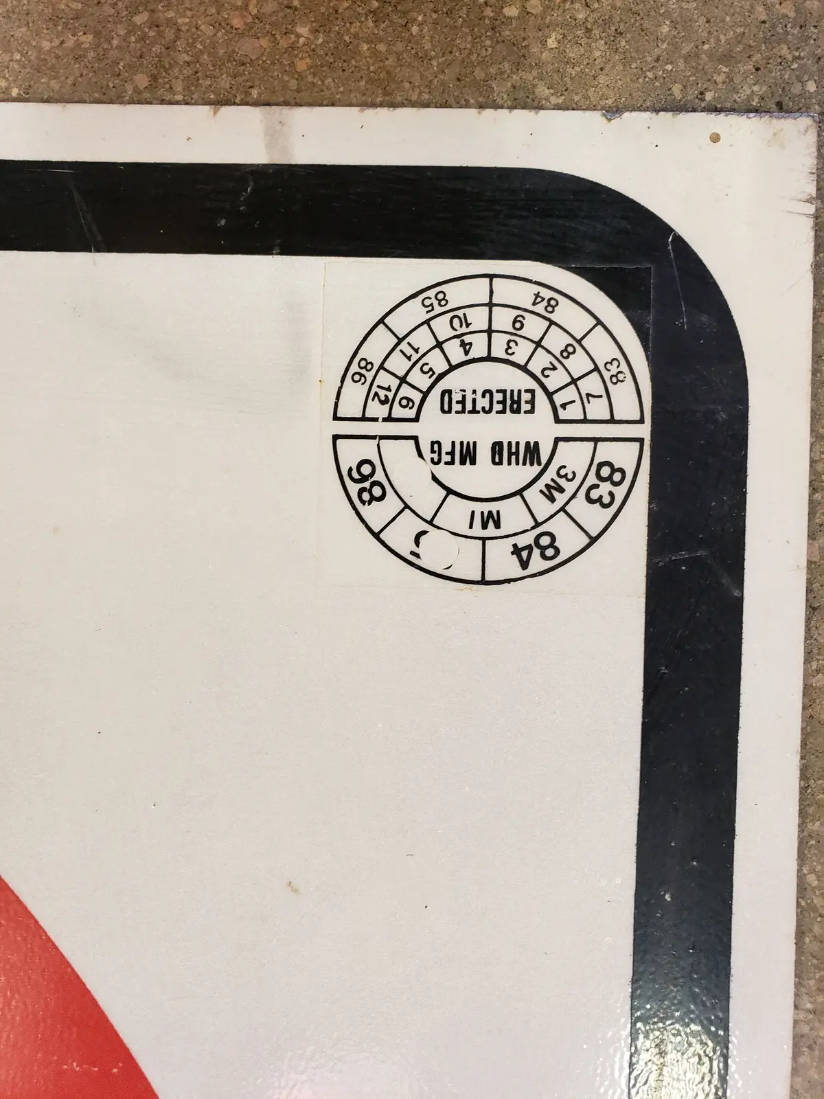 Genuine No U Turn Road Sign 2