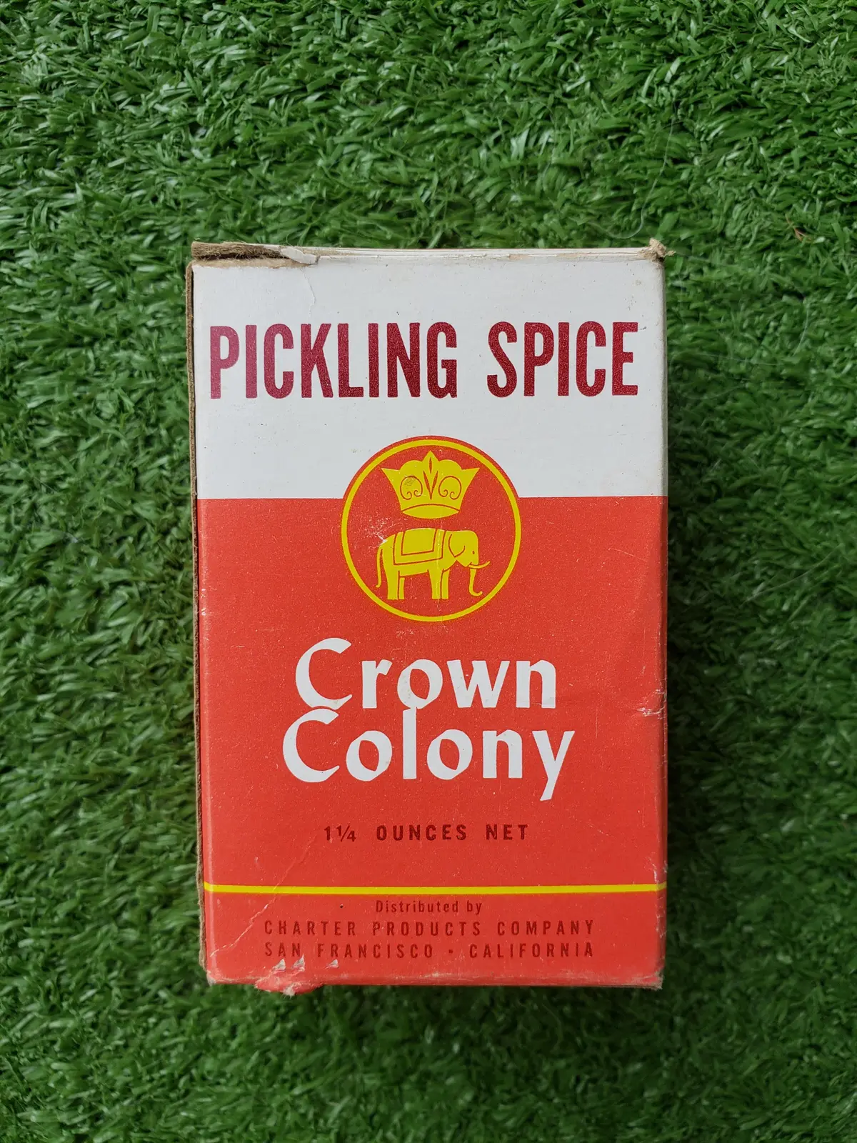 1960S Crown Colony Pickling Spice Box 1