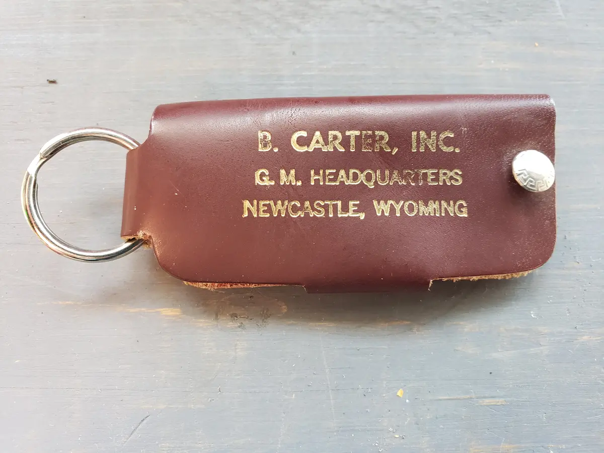 B. Carter, Inc. Leather Key Keeper 1