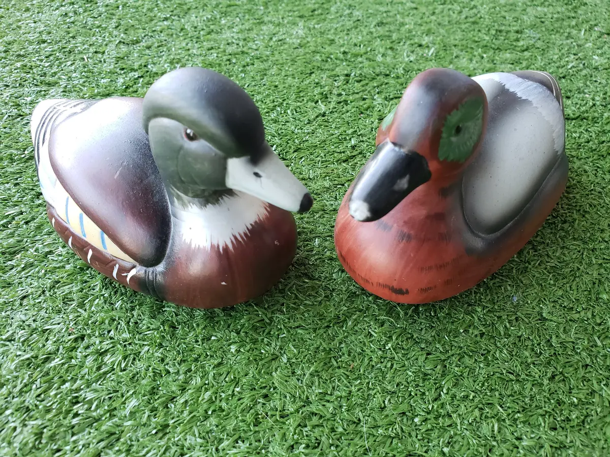 Enesco Duck Pair (1984) 1