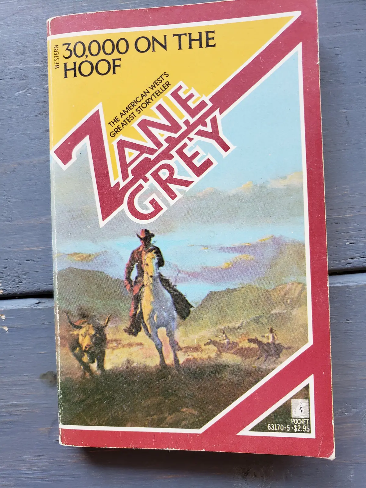 Zane Grey 30,000 On The Hoof (1982) 1