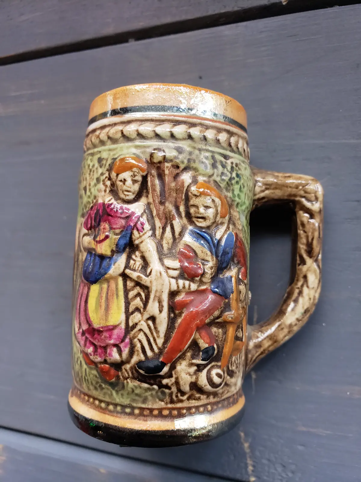 Mid Century Mini Beer Stein 1