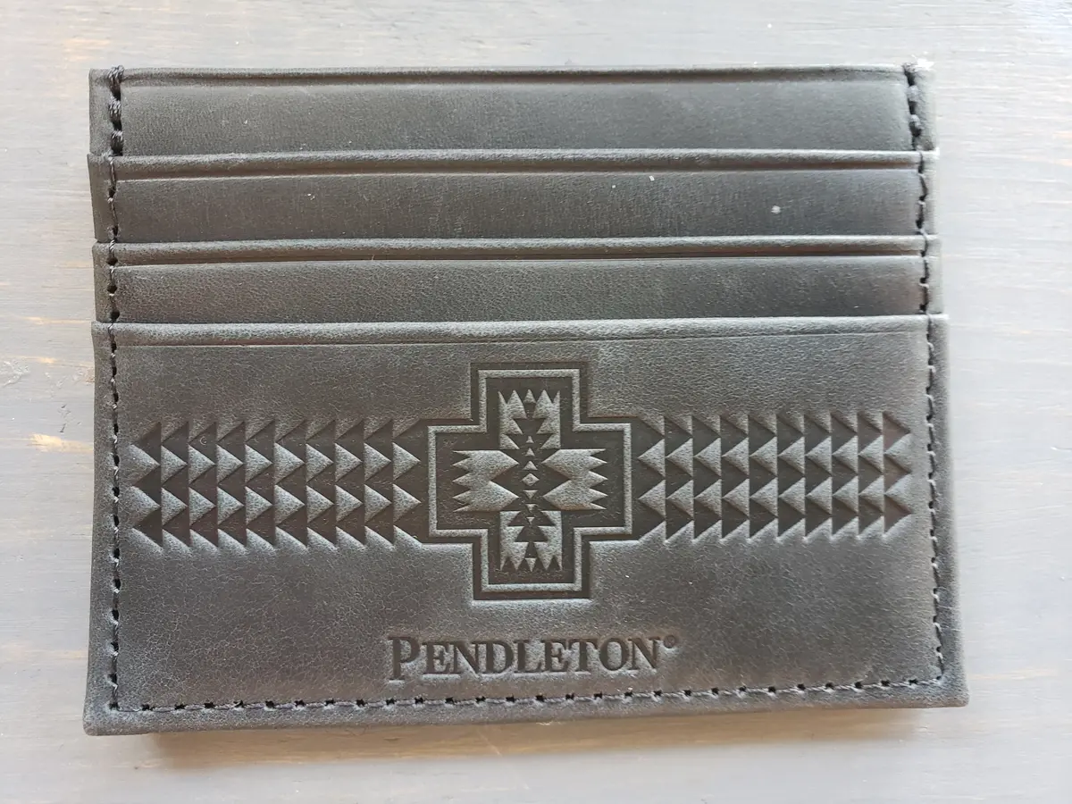 Pendleton Slim Wallet In Blue Ridge Black 2