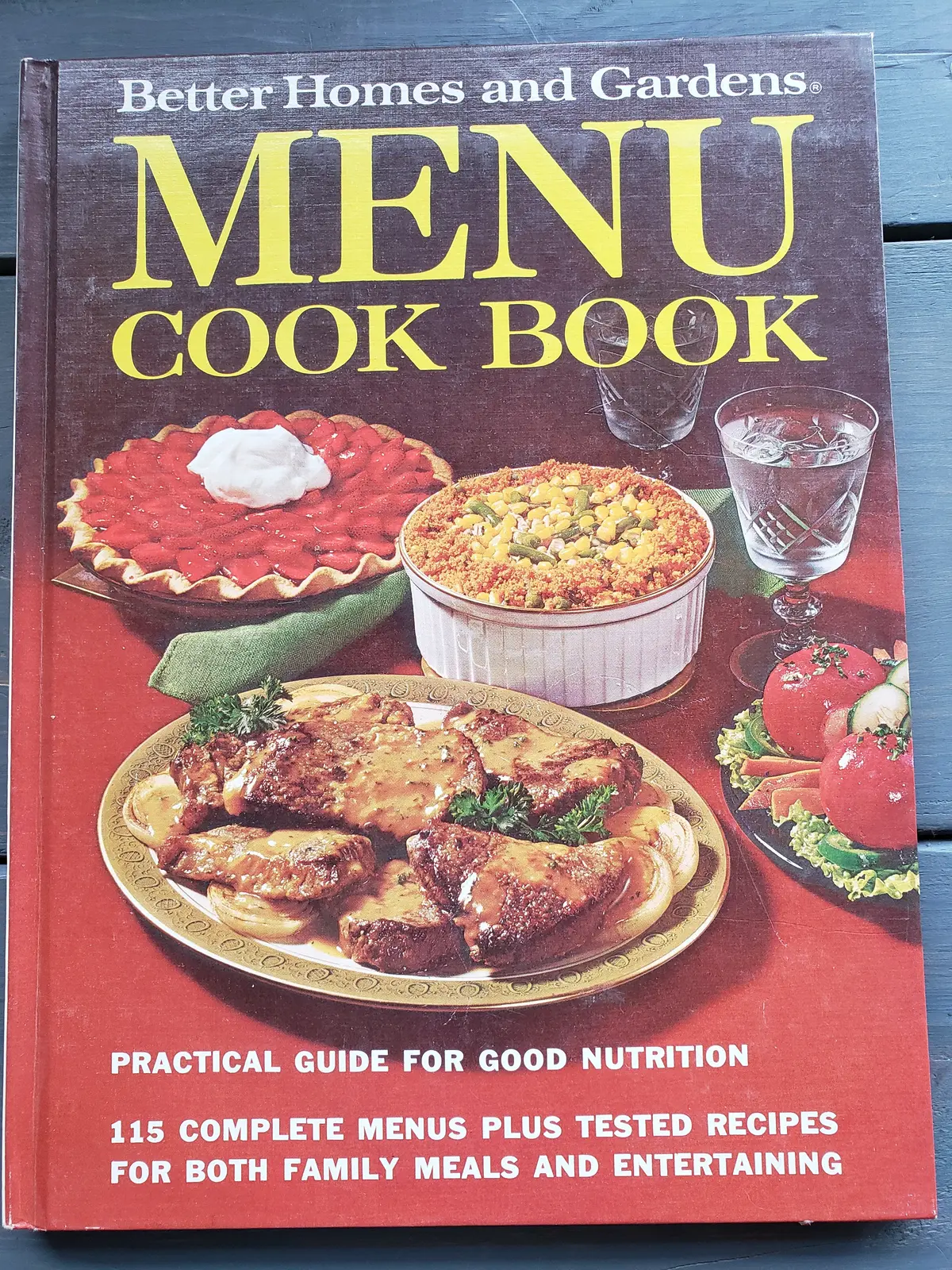Menu Cook Book By Better Homes And Gardens (1972) 1