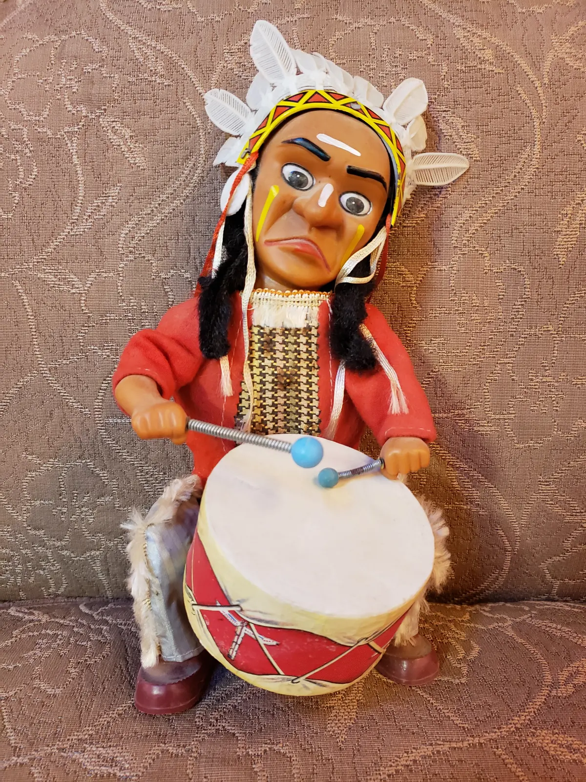 1960S Drumming Indian Joe (Nonworking) 1