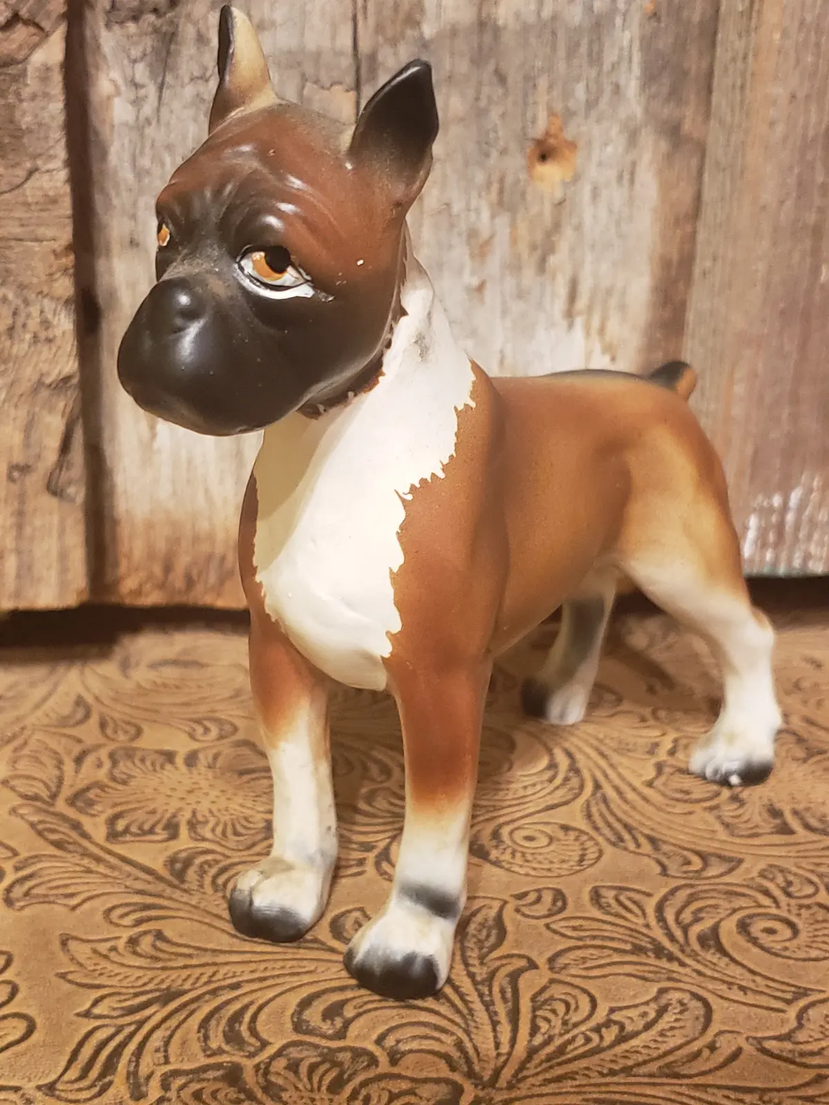 Ceramic Boxer Dog 1