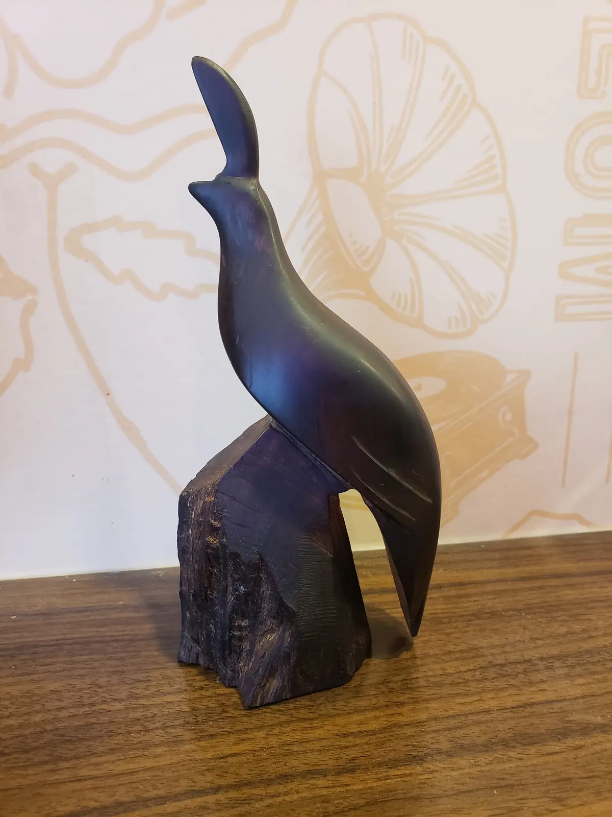 Carved Ironwood Quail (8 Inches Tall) 1