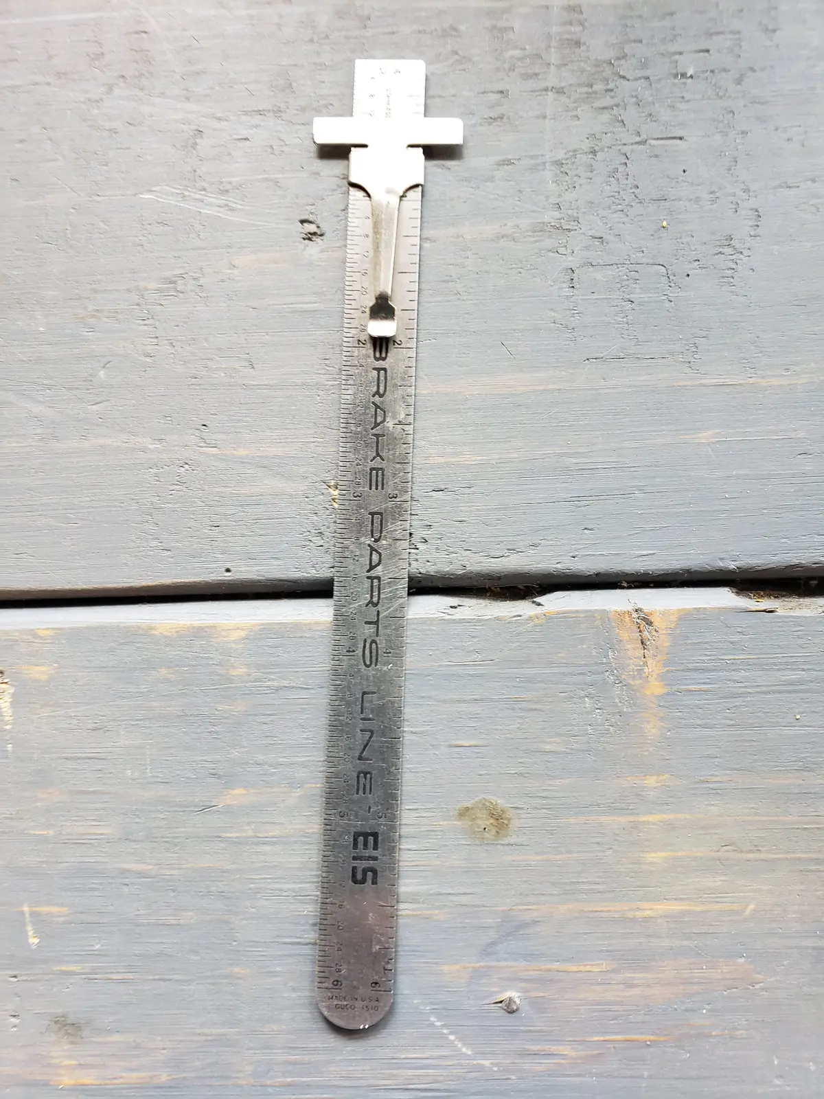 Stainless Steel Pocket Ruler 1
