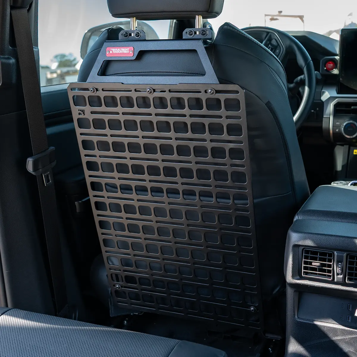 Seat Back Tech Plate Molle Kit - Toyota 4Runner (2025+) 1