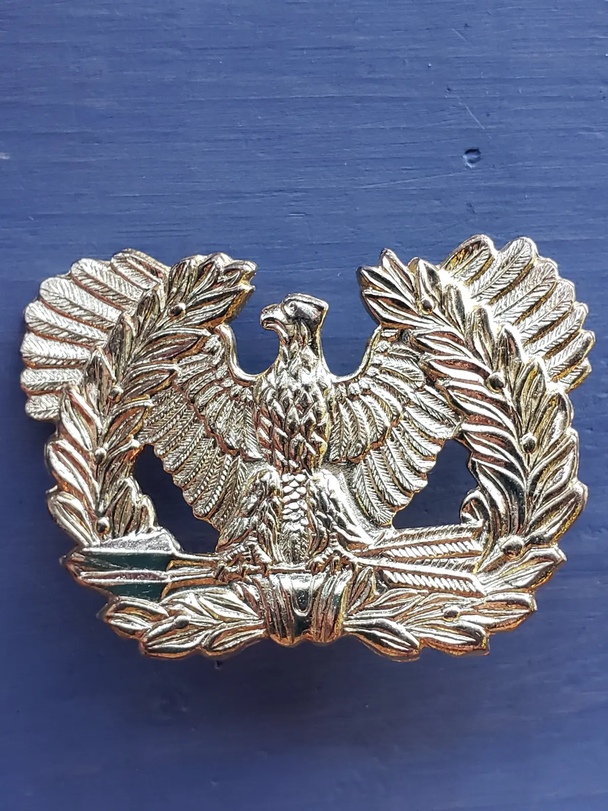 Wwii Us Army Warrant Officer Hat Insignia (1  Prong) 1