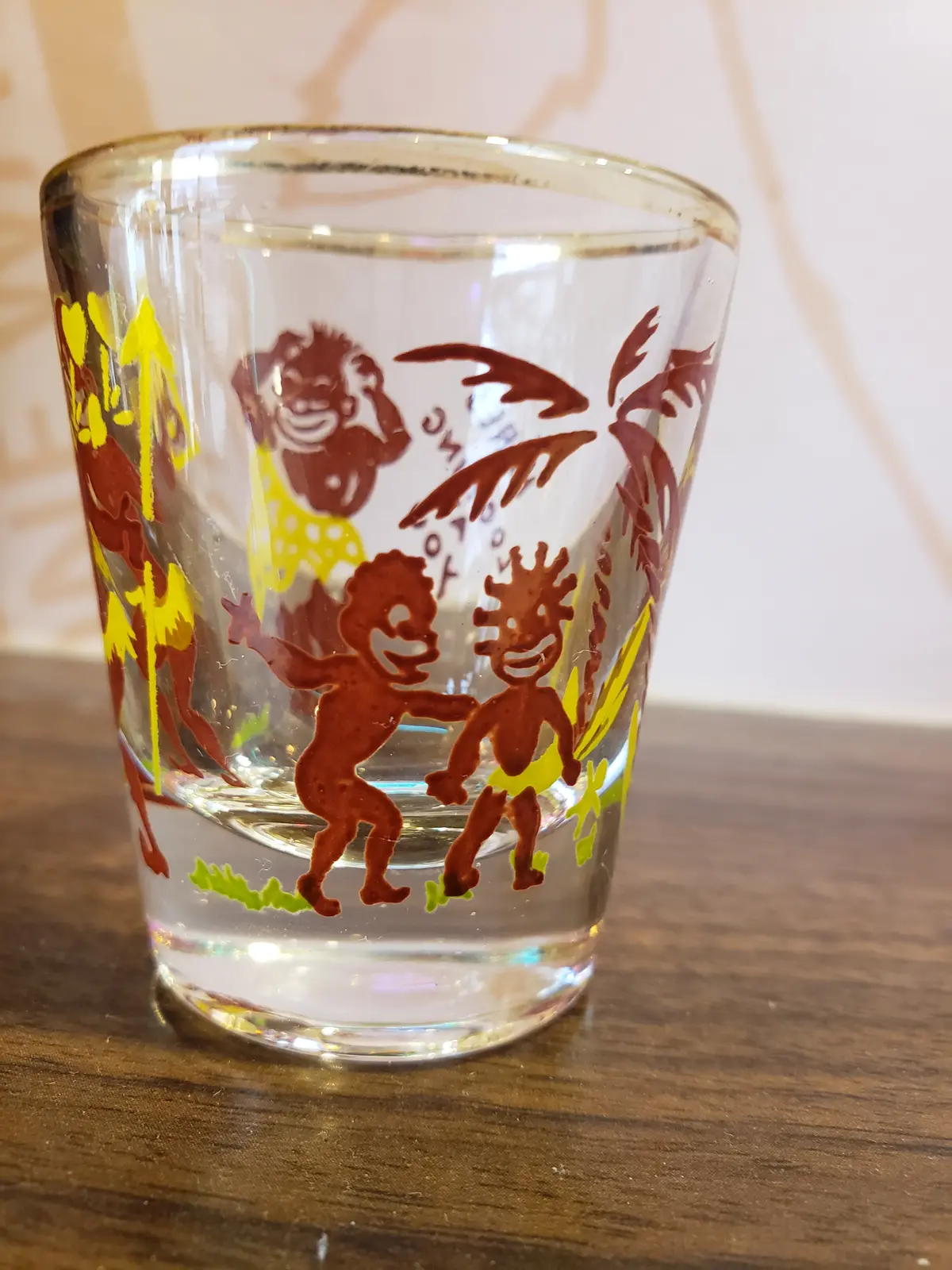 1950S Jungle Guys Shot Glass 1