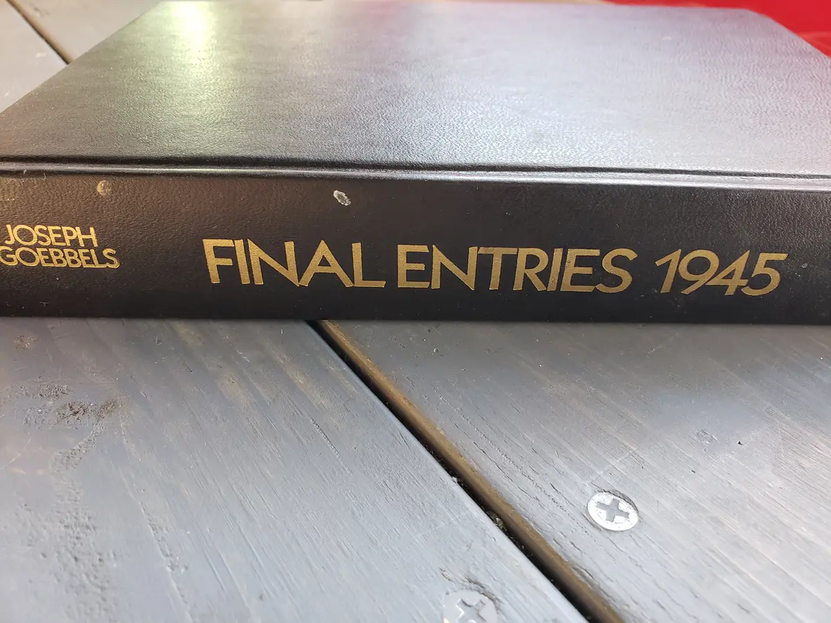 Final Entries 1945 By Joseph Goebbels (1978) 1