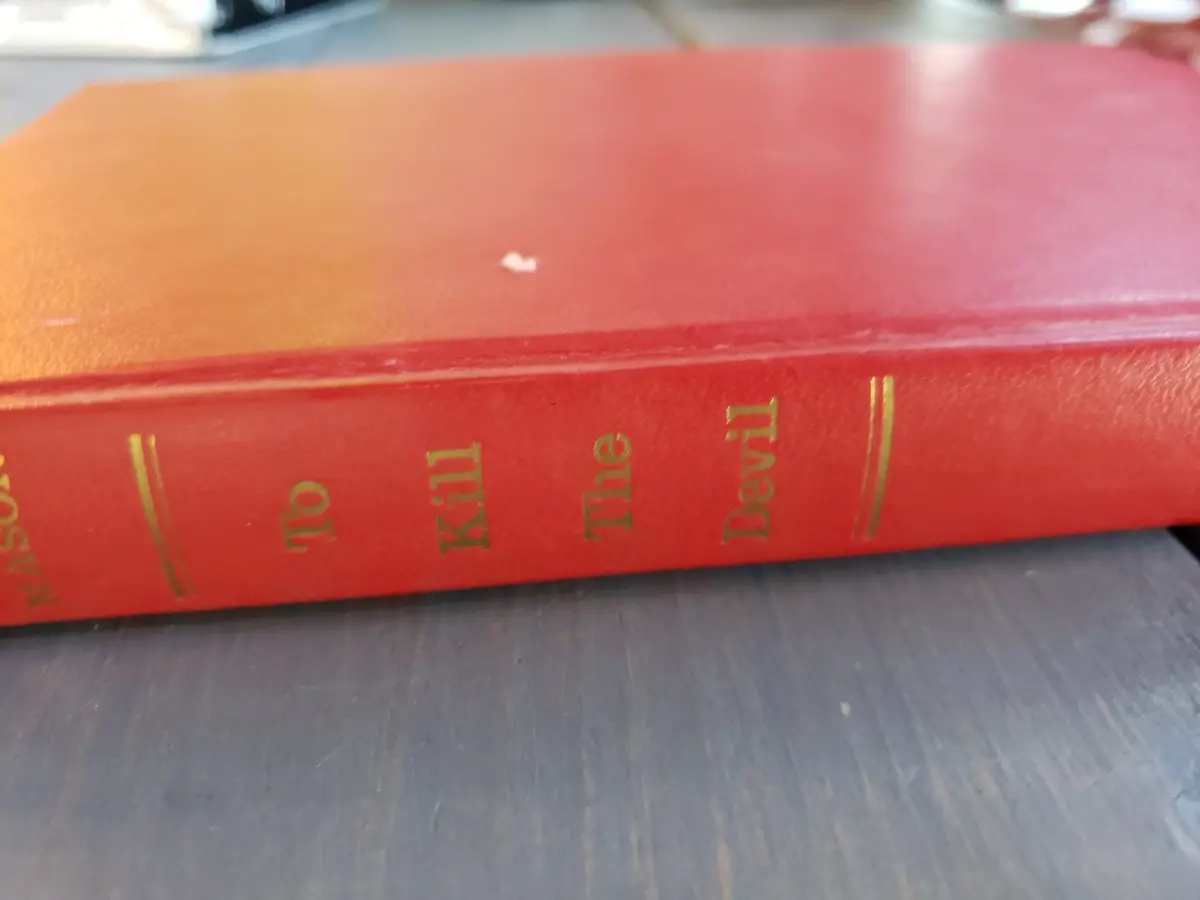 To Kill The Devil, By Herbert Molloy Mason  Jr. 1